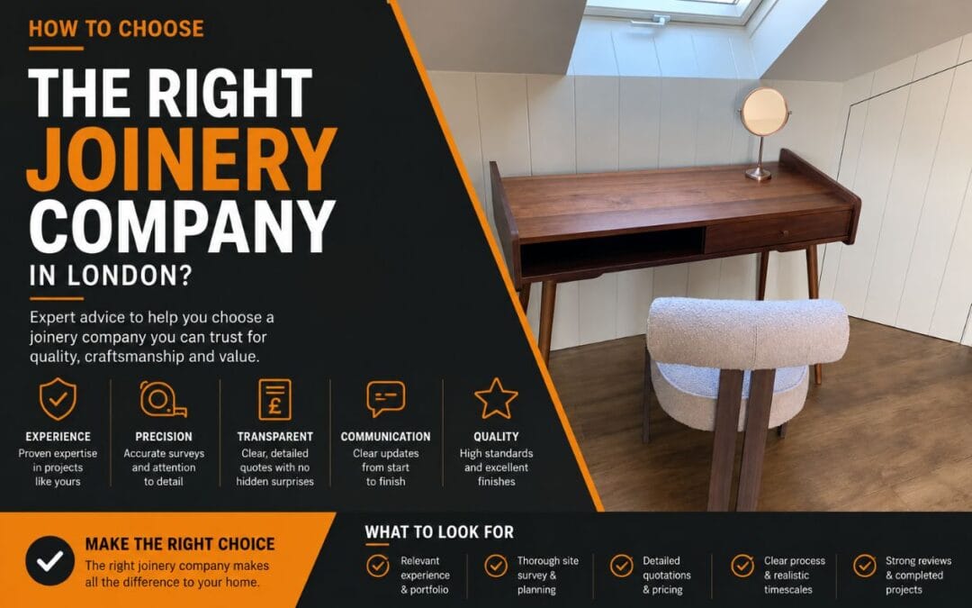 How to Choose the Right Joinery Company in London?